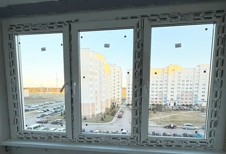 Остеклённый балкон, реальный объект в Гродно