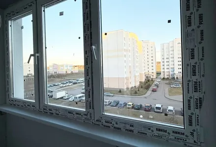 Окна ПВХ с панорамным видом, реальный объект в Гродно